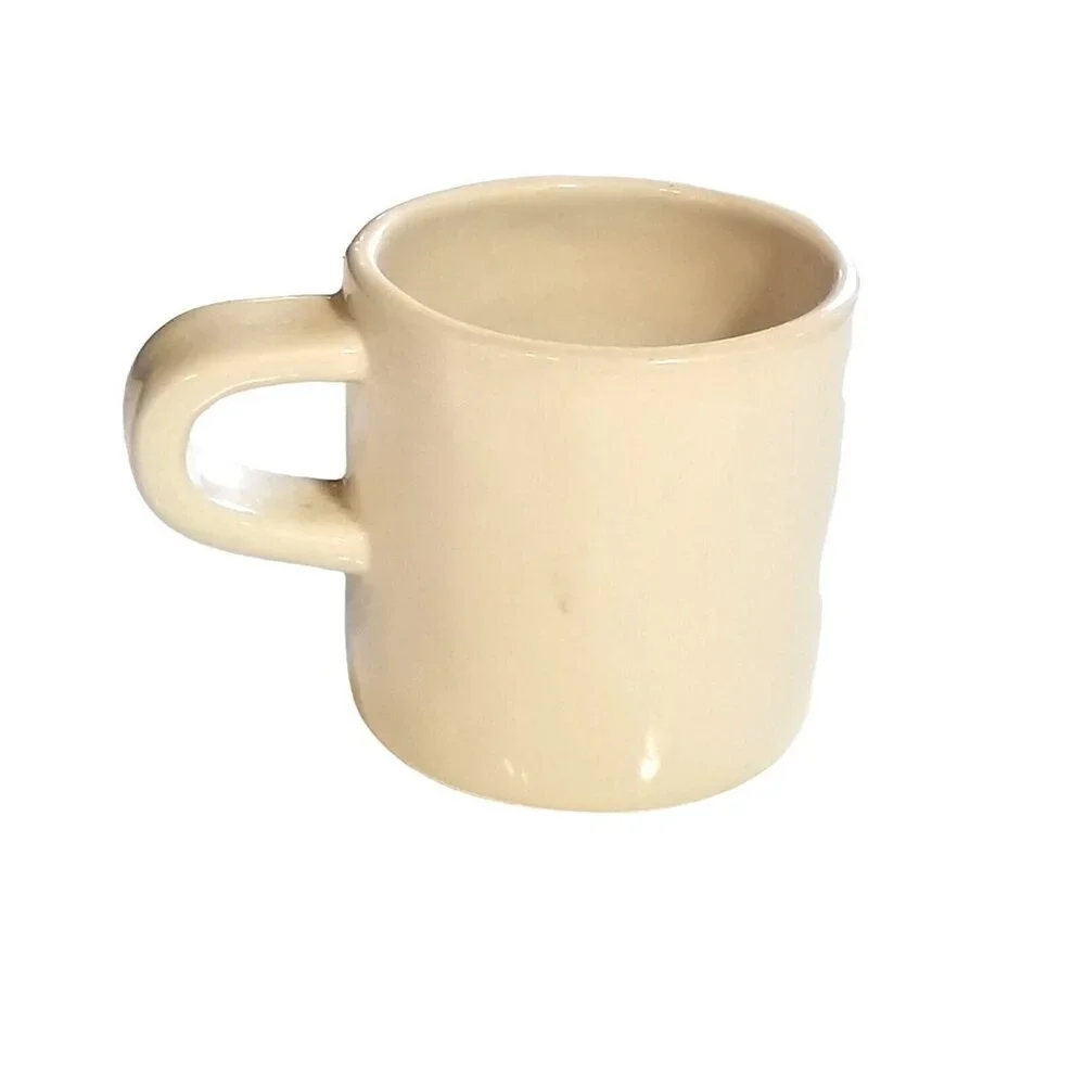 Authentic Rae Dunn Wisdom Ceramic Coffee Mug‎ Magenta Artisan Collection